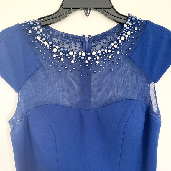 Cachet Royal Blue - Ball Gown / Prom Dress / Evening Gown- Size 4 - Picture 2 of 5